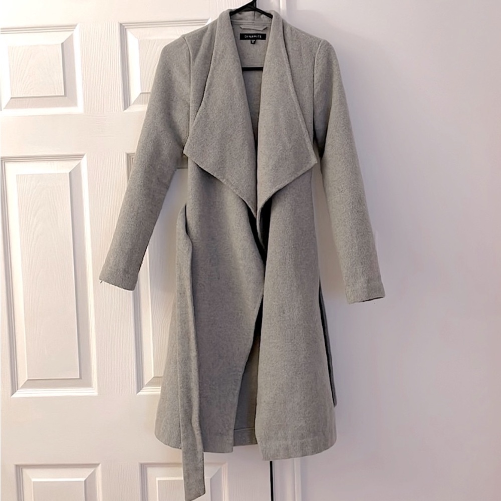 ***SOLD*** Light grey trench coat